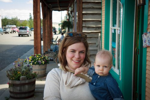 Sonja and Julia in Fairplay